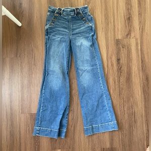 American eagle wide leg bell bottoms